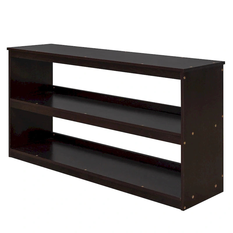 Full Pine Multifunctional Loft Bed with Movable Desk