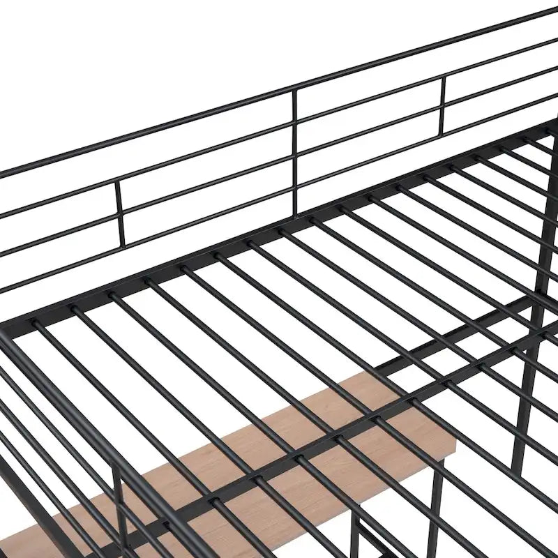Contemporary Full Metal Loft Bed
